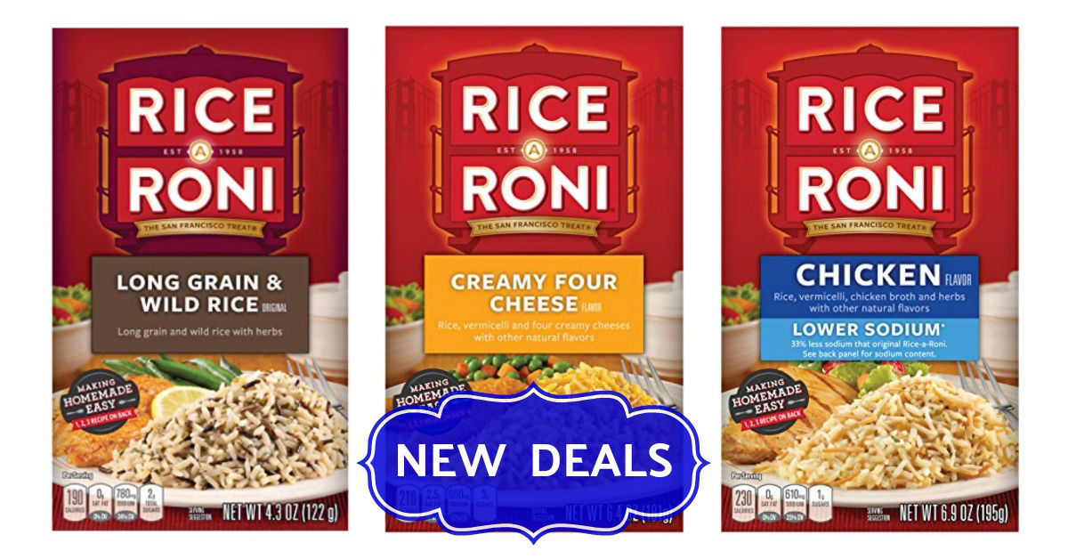 rice a roni coupons Amazon deals