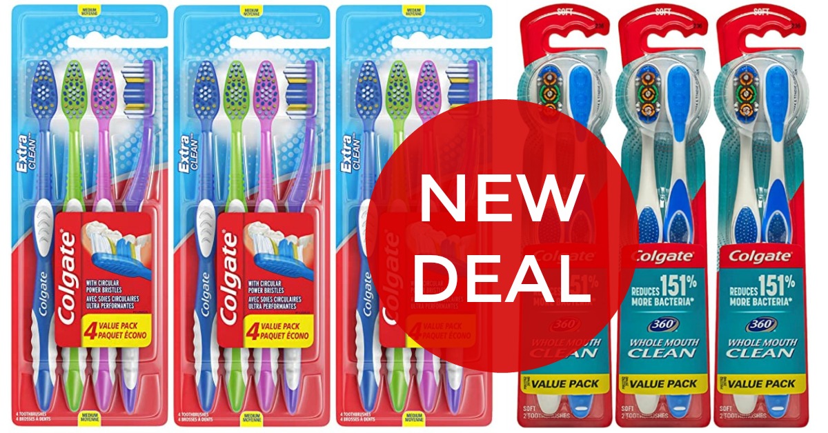 Colgate Coupons and Toothbrush Deals on Amazon!