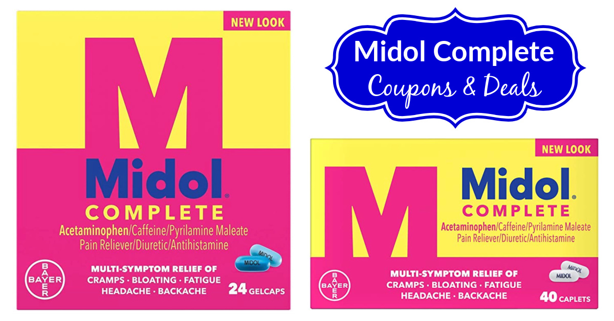 Midol Complete Coupons