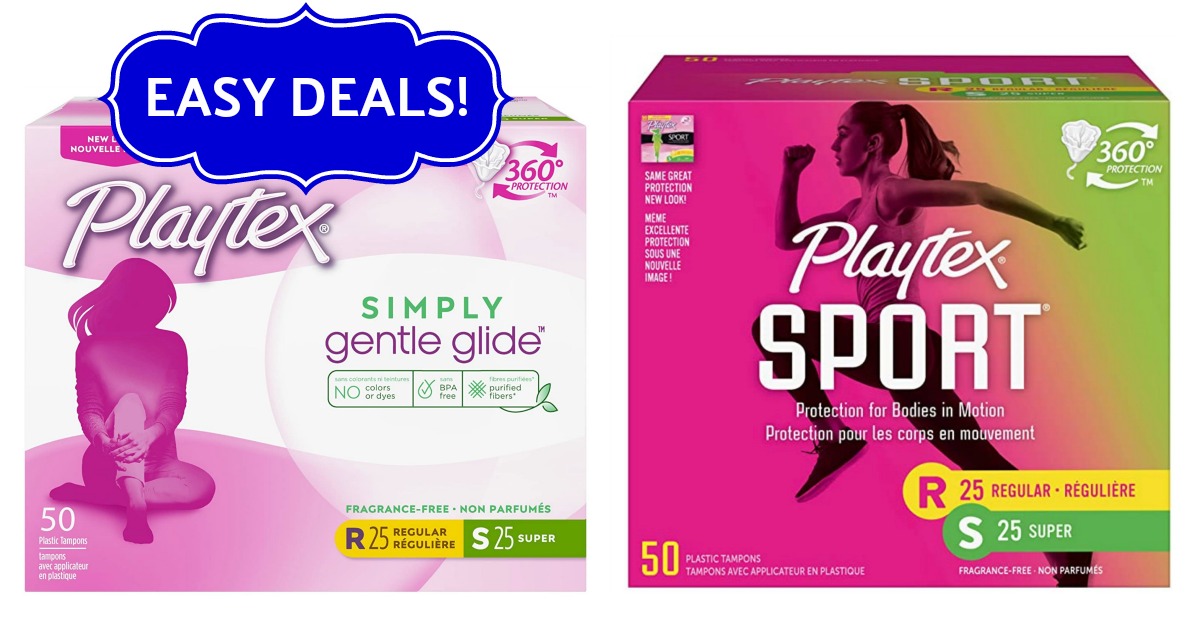 playtex tampons coupons sport simply gentle glide