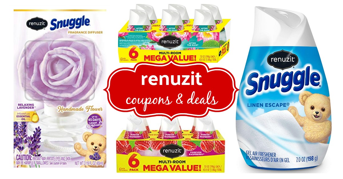 Renuzit Coupons & Air Freshener Deals on Amazon!