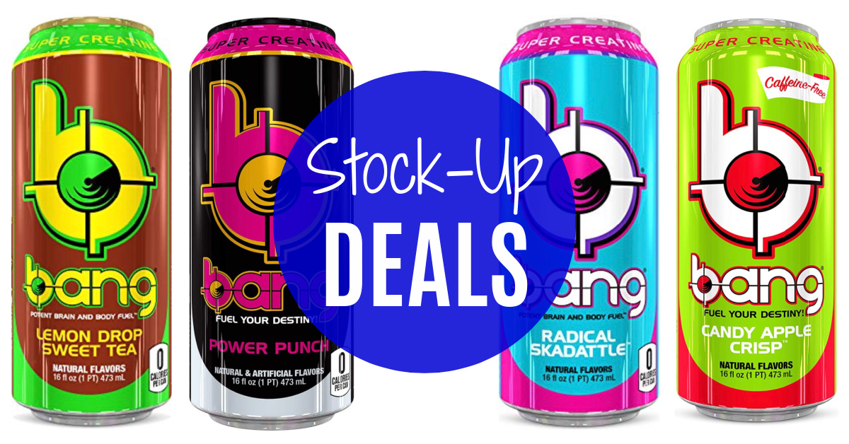 Bang Energy Drink Coupons & Deals on Amazon!
