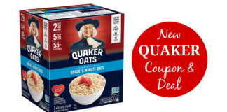 quaker coupon deals
