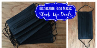 Disposable Face Masks Amazon Deals