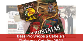 Bass Pro Shops and Cabela's Christmas Catalog 2021