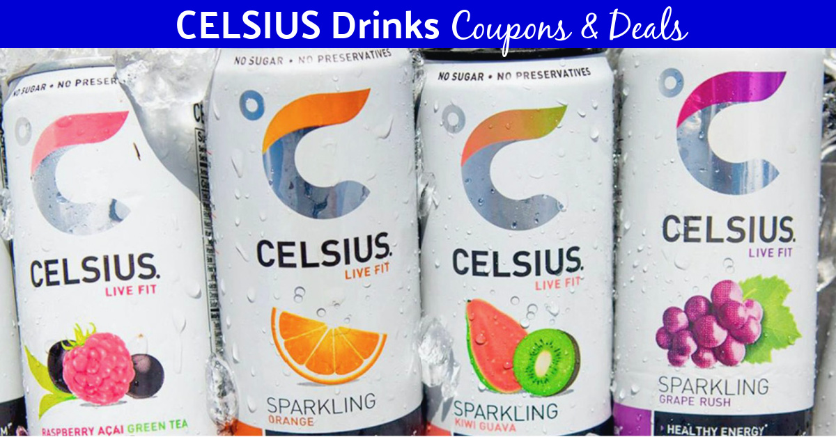 Celsius Drinks coupons Amazon deals