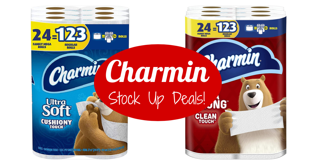 charmin coupon deals on Amazon