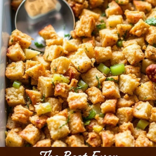 Homemade stuffing recipe