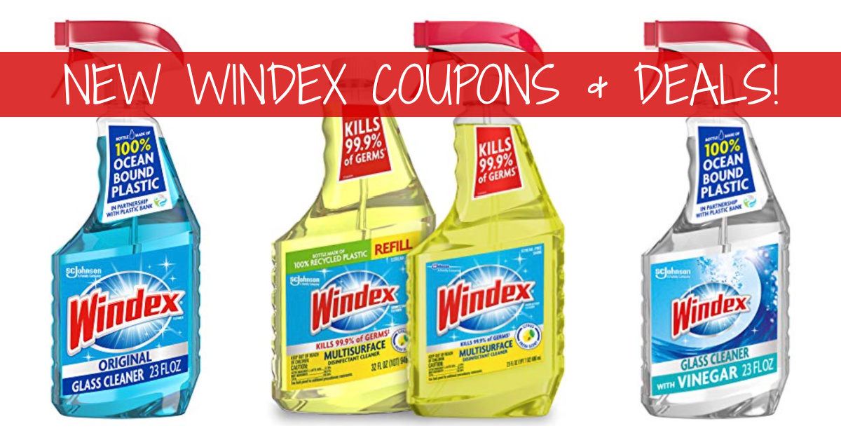 Windex Coupons & Easy Windex Deals (on Amazon!)