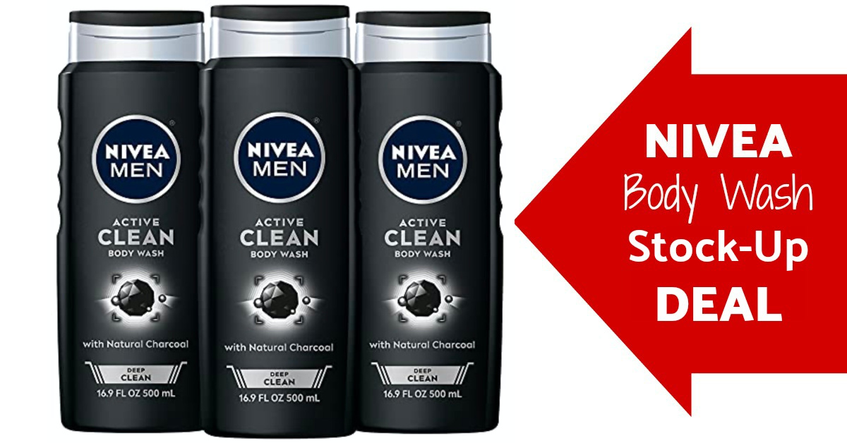 Nivea Coupons and Nivea Men Body Wash Deal (at Amazon!)