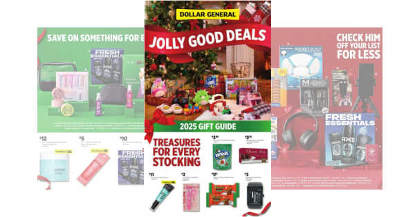 Dollar General Christmas Catalog 2025