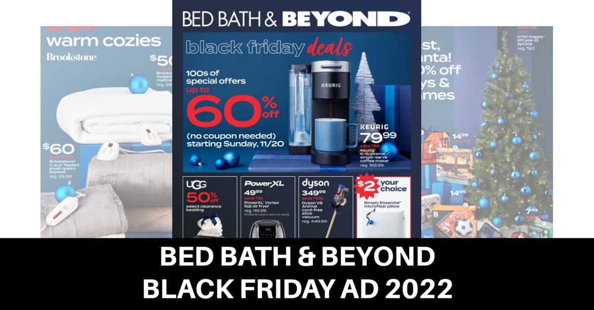 Bed Bath & Beyond Black Friday Ad 2022