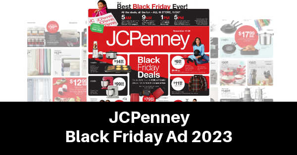 JCPenney Black Friday Ad 2024