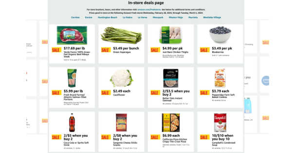 Amazon Fresh Weekly Ad (2/28/24 - 3/5/24) Preview