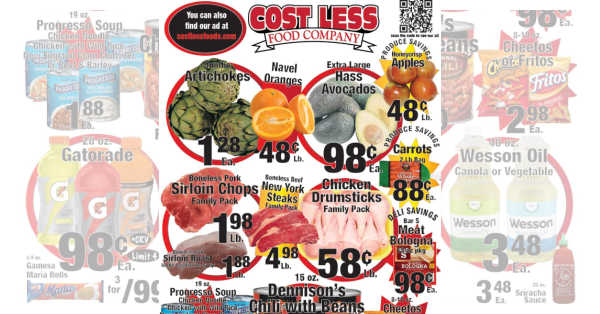 Cost Less Food Ad (2/28/24 – 3/5/24) Weekly Ad Preview