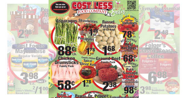 Cost Less Food Ad (3/27/24 – 4/2/24) Weekly Ad Preview