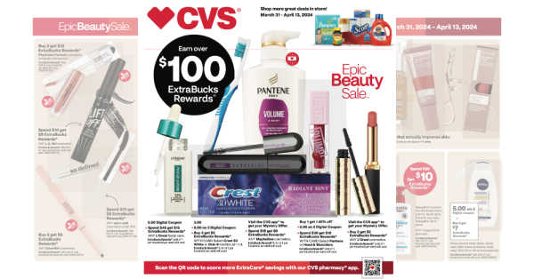 CVS Weekly Ad (3/31/24 – 4/13/24) Early Preview