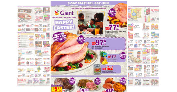 Giant Weekly Ad (3/29/24 – 4/4/24) Ad Preview