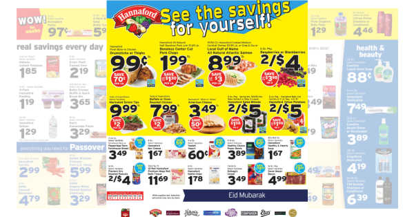 Hannaford Weekly Flyer (3/31/24 – 4/6/24) Ad Preview