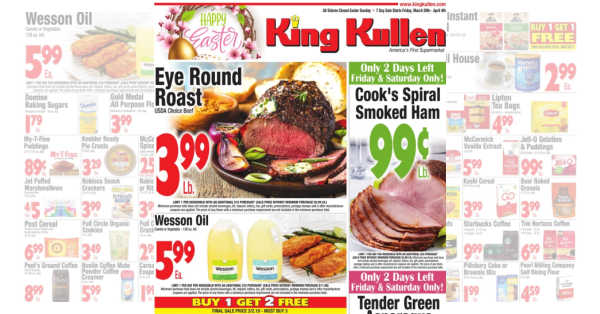 King Kullen Weekly Circular (3/29/24 – 4/4/24) Ad Preview