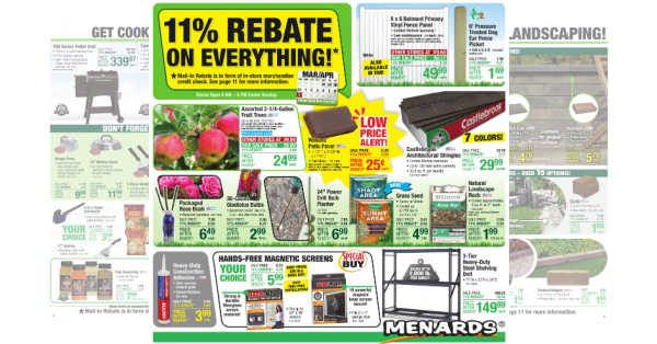Menards Ad (3/28/24 – 4/7/24) Weekly Preview