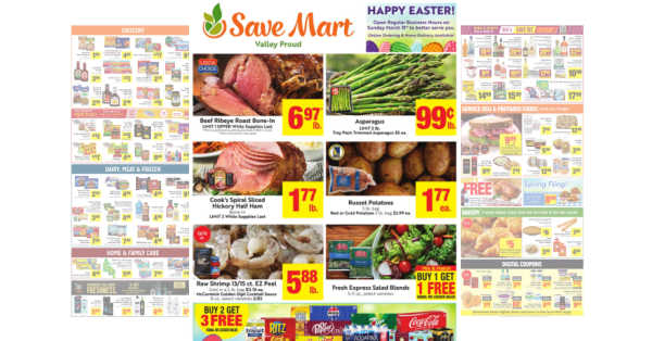 Save Mart Weekly (3/27/24 – 4/2/24) Ad Preview