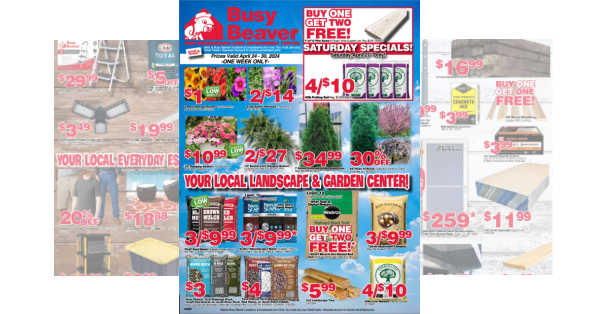 Busy Beaver Weekly Ad (4/24/24 - 4/30/24) Preview!