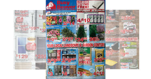 Busy Beaver Weekly Ad (4/24/24 - 4/30/24) Preview!