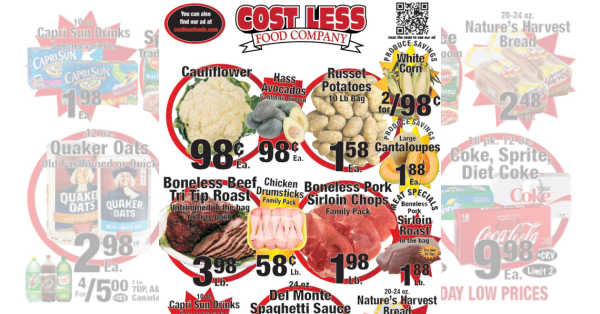 Cost Less Food Ad (4/17/24 – 4/23/24) Weekly Ad Preview