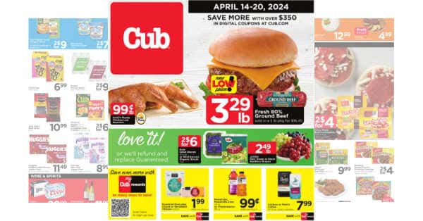 Cub Foods Weekly (4/21/24 – 4/27/24) Ad Preview!