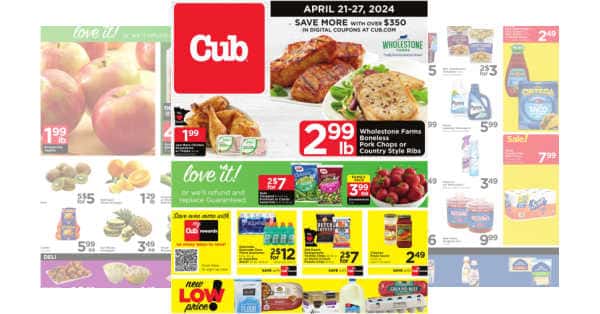 Cub Foods Weekly (4/21/24 - 4/27/24)