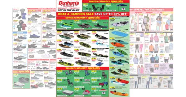 Dunham’s Weekly Ad (4/27/24 – 5/2/24) Preview!