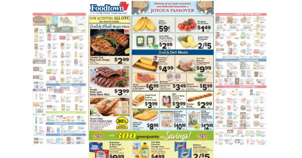 Foodtown Weekly Ad (4/19/24 – 4/25/24) Circular Preview