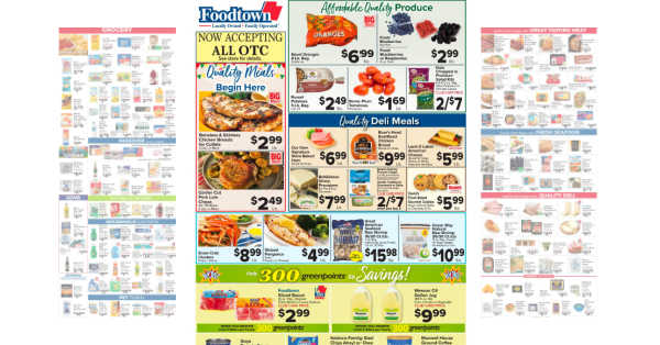 Foodtown Weekly Ad (4/26/24 – 5/2/24) Circular Preview