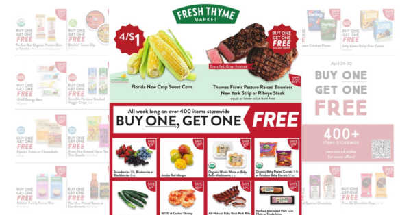 Fresh Thyme Weekly Ad (4/24/24 – 4/30/24) Early Preview