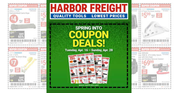 Harbor Freight Ad (4/16/24 – 4/28/24) Weekly Preview!