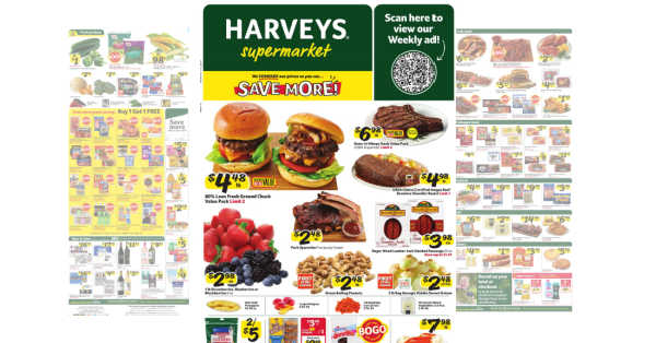 Harveys Supermarket Weekly Ad (5/1/24 – 5/7/24) Preview