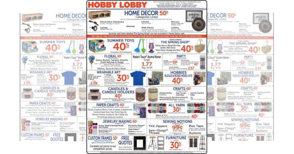 Hobby Lobby Weekly Ad (4/21/24 – 4/27/24) Preview