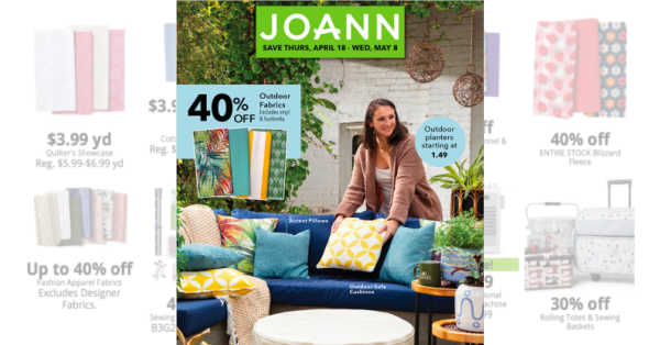 JoAnn Weekly Ad (4/18/24 – 5/8/24) Preview!
