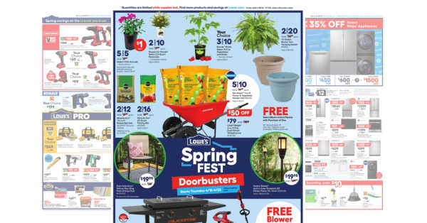 Lowe’s Weekly Ad (4/18/24 – 5/1/24) Preview!