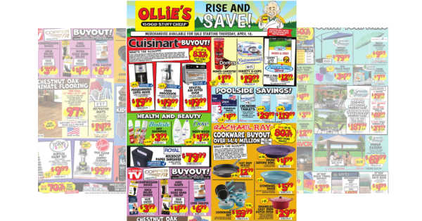 Ollie’s Weekly Ad (4/18/24 – 4/24/24) Early Sales!