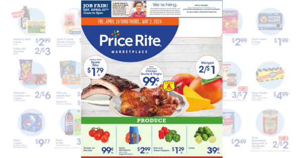 Price Rite Flyer (4/19/24 – 4/25/24) Early Weekly Ad Preview