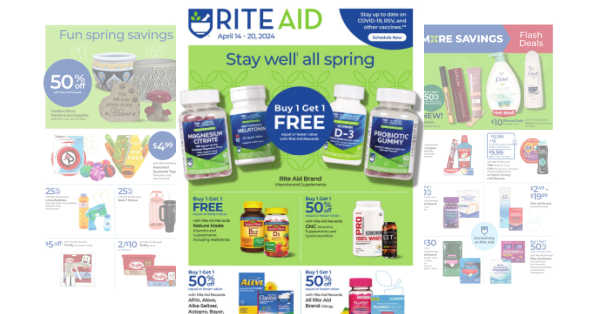 Rite Aid Weekly Ad (4/21/24 – 4/27/24) Preview