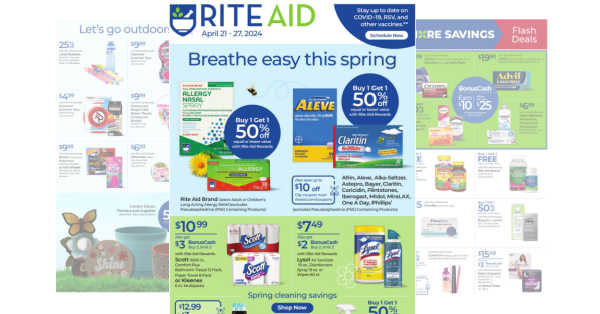 Rite Aid Weekly Ad (4/21/24 – 4/27/24) Preview