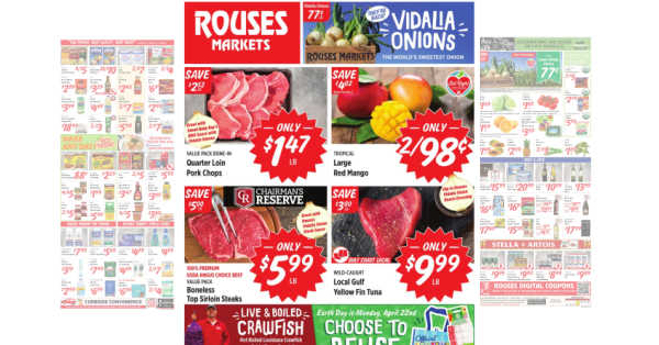 Rouses Weekly (4/17/24 – 4/24/24) Ad Preview