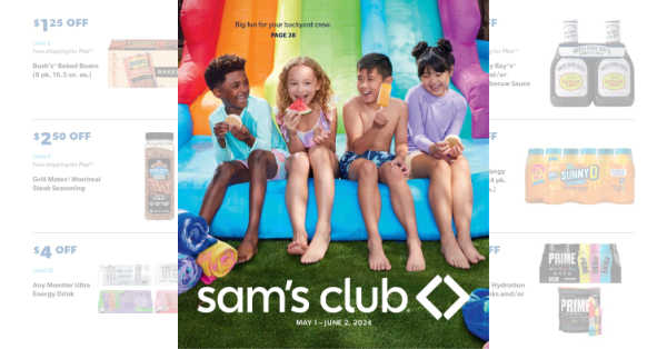 Sam’s Club Ad (5/1/24 – 6/2/24) May Preview!