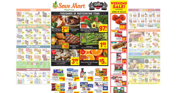 Save Mart Weekly (4/17/24 – 4/23/24) Ad Preview