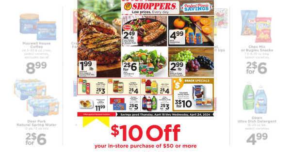 Shoppers Weekly Ad (4/18/24 - 4/24/24) Early Preview