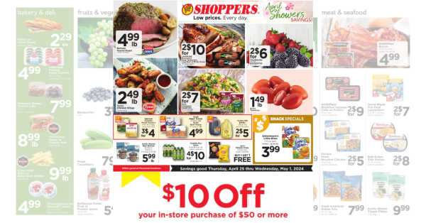 Shoppers Weekly Ad (4/25/24 - 5/1/24) Early Preview