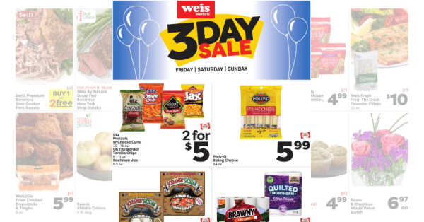 Weis Weekly Ad (4/26/24 - 4/28/24) Markets Circular